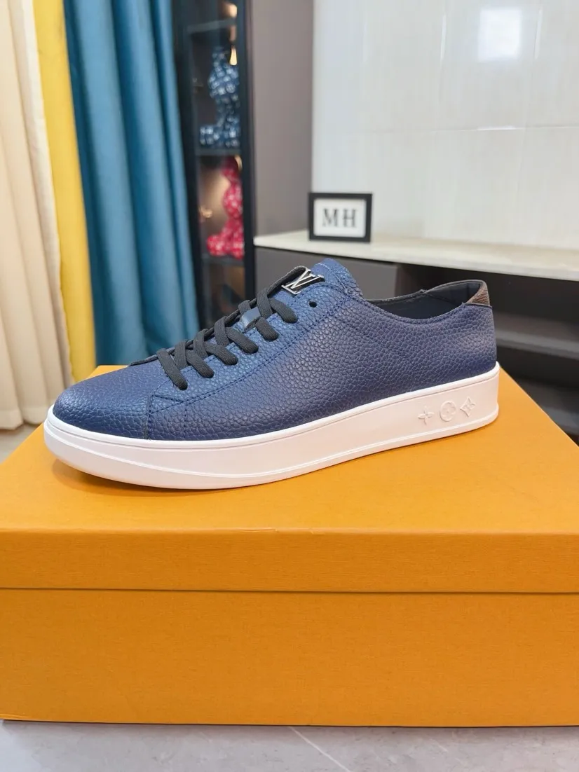 Men's shoes💰440🌹🌹[LV]🌹High-end brand of men's shoes: official website 1:1 latest masterpiece: the upper is made of Italian imported first-layer cowhide with special materials➕made of full genuine leather lining🔥, making walking more convenient and comfortable! Exclusive new style, stunning work [color]! Create a fashionable personality to set off your uniqueness! A must-have for trendy men! Classic🔥Number: 38-44